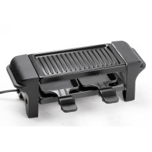 Mini eléctrica Raclette barbacoa Grill uso de la tabla para 2 persona